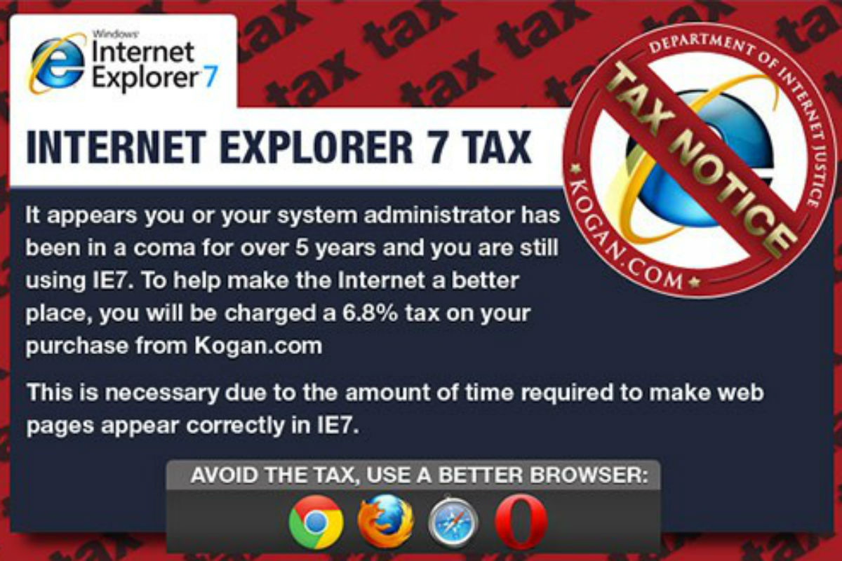 Internet Explorer 7 Vergisi